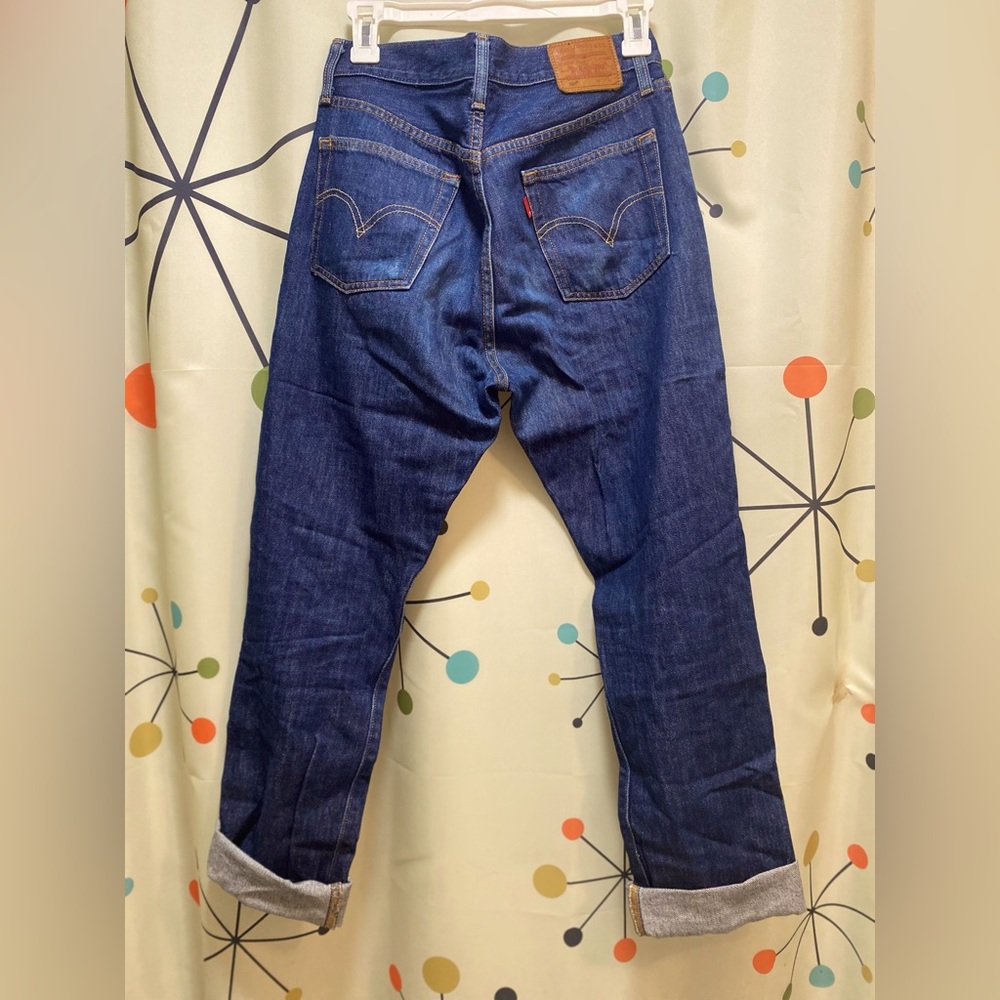 Women’s Levi’s premium 501 high rise straight leg jeans size 28x30